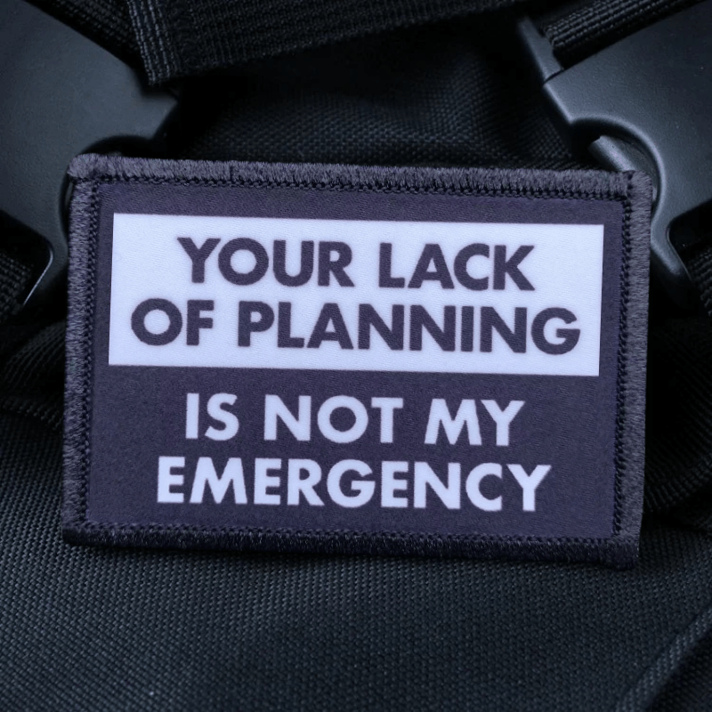 Not My Emergency Funny Patch G - Rucksack Military Style review and price