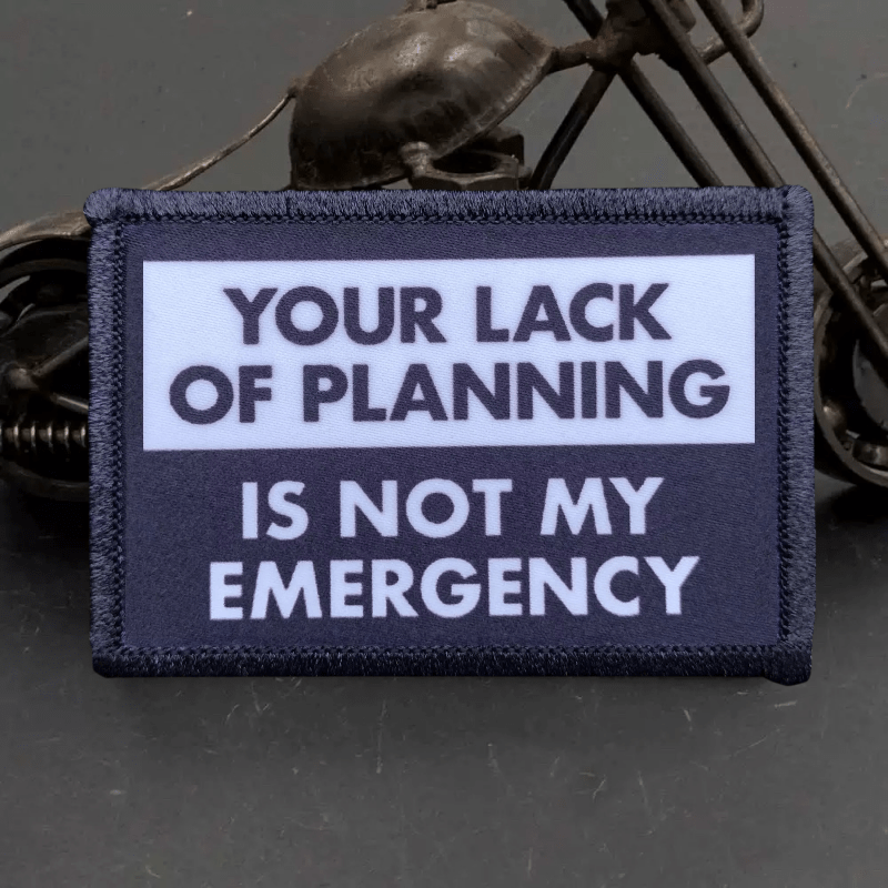 Not My Emergency Funny Patch G - Rucksack Military Style review and price