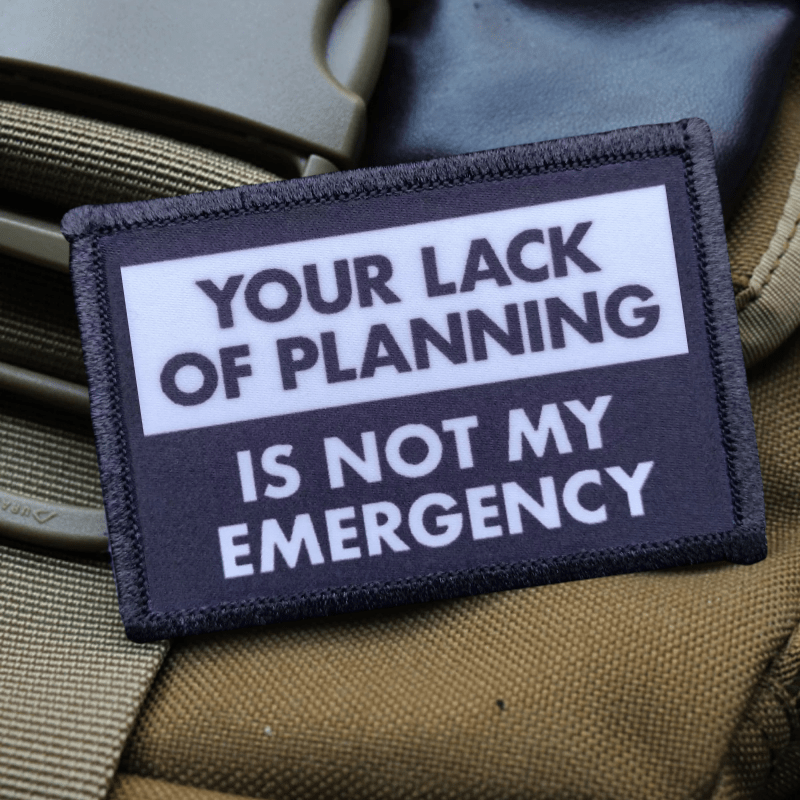Not My Emergency Funny Patch G - Rucksack Military Style review and price